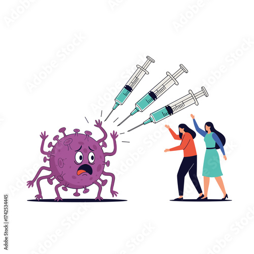 Vaccination strategy to combat the spread of the novel coronavirus pandemic.