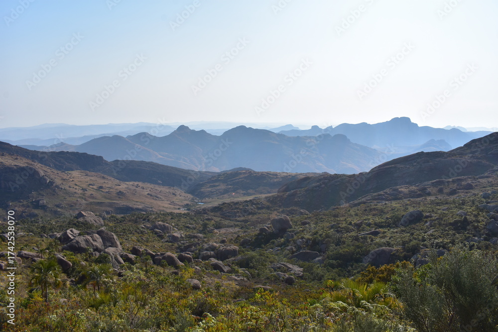 Naklejka premium madagascar - andrigintra