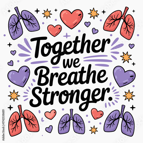 Together We Breathe Stronger – Cystic Fibrosis Awareness