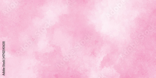Photos pink background with texture, pink background with watercolor, soft pastel blotches in artsy painting illustration, Watercolor pink background