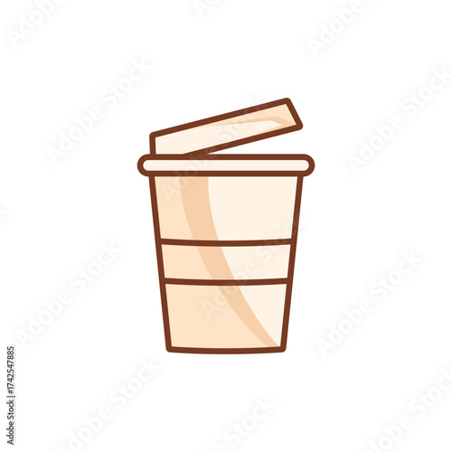 coffee cup, tea cup, drink cup logo vector