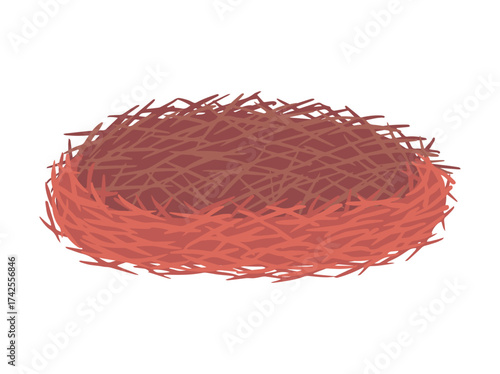 Empty Animal Nest Easter Egg
