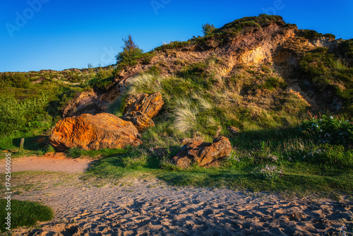 Sommer auf Sylt am Morsumer Kliff