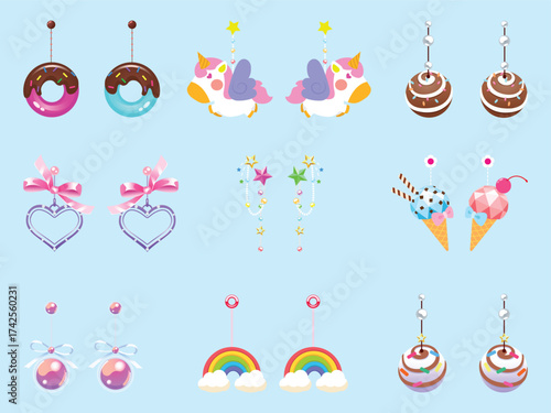 earrings cute