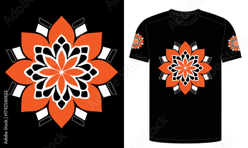 MANDALA DESIGN T SHIRTS