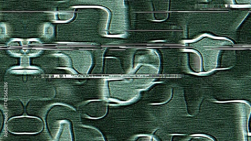 Monochrome Fluid Abstract Animation