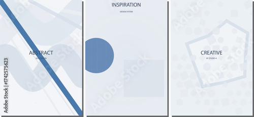 Elegant Minimalist Gradient Vector Poster Design Background for Corporate Flyers, Marketing Brochures, and Web Banners