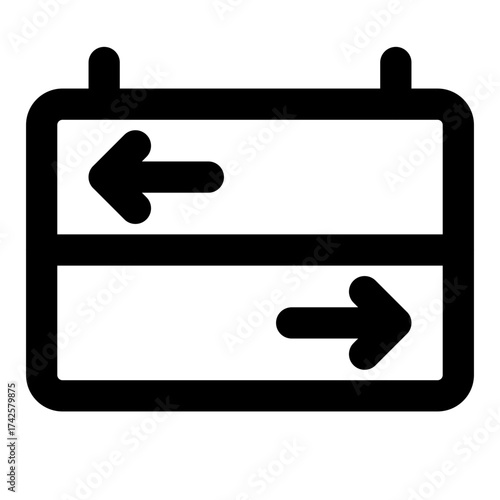 Station outline icon set