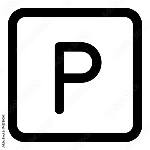 Station outline icon set