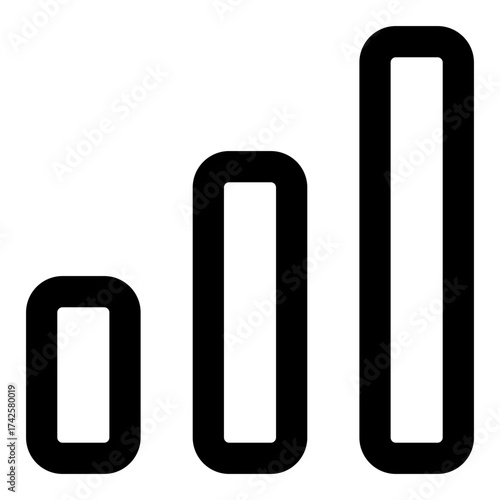 Station outline icon set