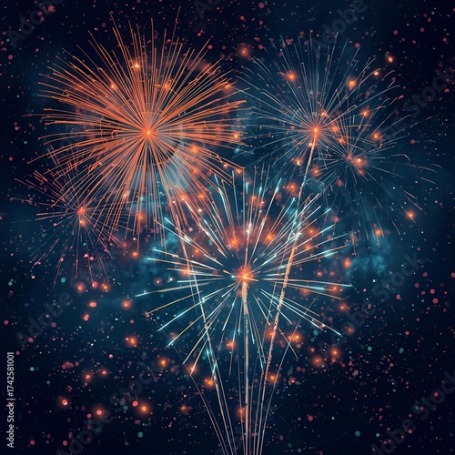 New Year, a joyful festival to welcome the new year.