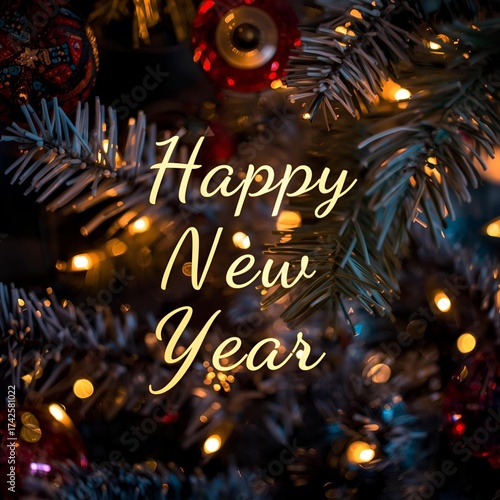 New Year, a joyful festival to welcome the new year.