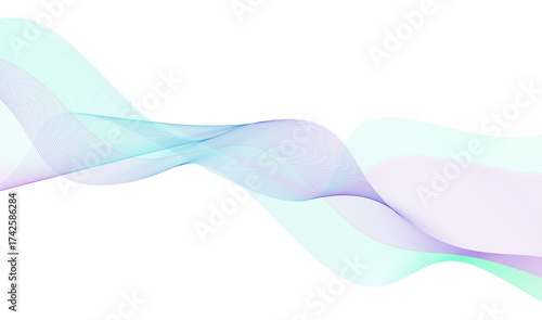 Minimal abstract gray ribbon with elegant organic curves and neutral tones.