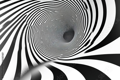 repeating geometric lines creating a hypnotic effect