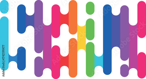 colored abstraction of liquid rainbow smudges, LGBT colors on a transparent background in the form of stripes, colored pencils and paints, thick strokes of paint