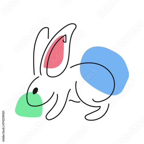 The hidden rabbit illusion in art featuring mind bending surreal design with mysterious visual effects and creative abstract concept perfect for digital artwork, fantasy projects, and imaginative illu