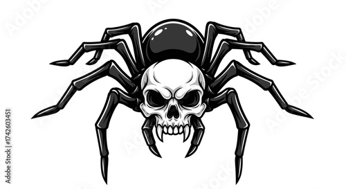 Spider Skull Emblem