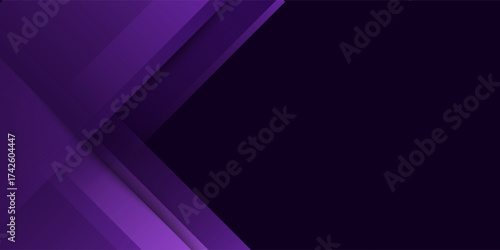Modern abstract background, Polygon elegant purple background vector for presentation business banner or web background EPS 10