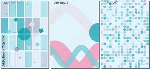 Elegant Minimalist Gradient Vector Poster Design Background for Corporate Flyers, Marketing Brochures, and Web Banners