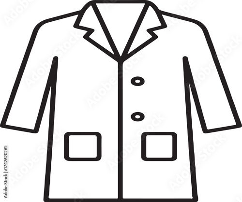Simple outline icons of laboratory glassware on a black background