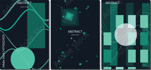 Elegant Minimalist Gradient Vector Poster Design Background for Corporate Flyers, Marketing Brochures, and Web Banners