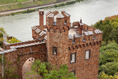  Sooneck Castle,Trechtingshausen,  Upper Middle Rhine Valley, Rhineland-Palatinate, Germany, Europe