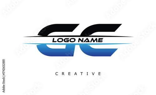 FY Creative Dynamic Logo Design Modern Company Branding Design Creative Monogram Letter Mark.