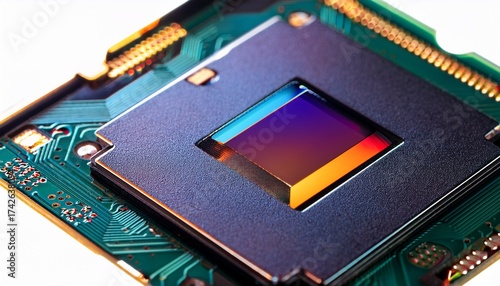 camera sensor closeup