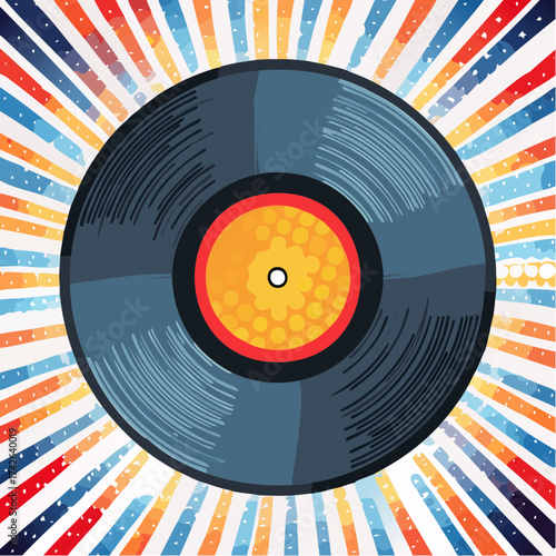 old vinyl record