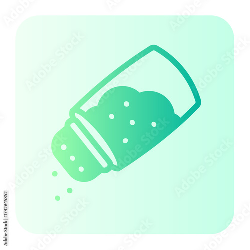 over salt gradient icon
