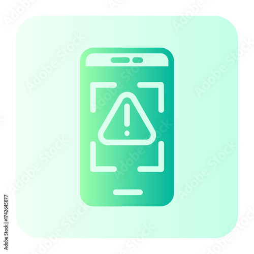smartphone gradient icon