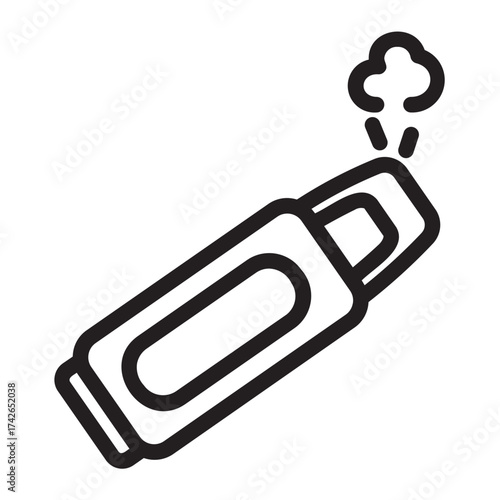 vape line icon