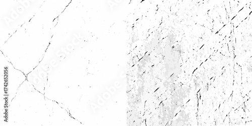 Abstract monochromatic background with distressed texture and fine linear cracks