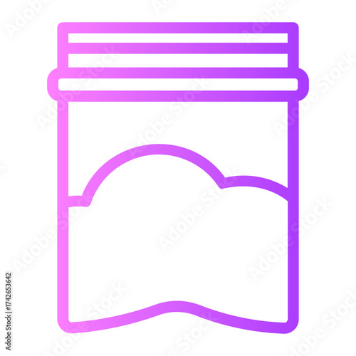 cocaine gradient icon