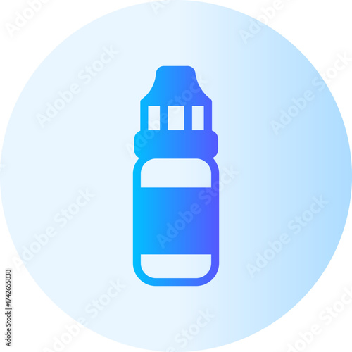 vape liquid gradient icon