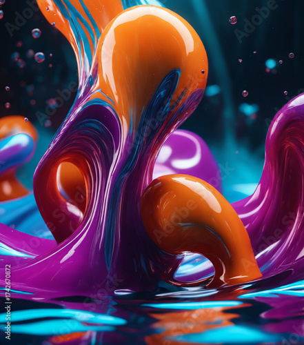abstract fractal background