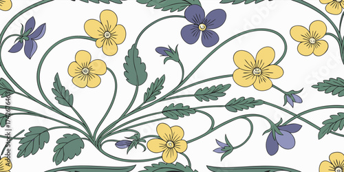 Floral seamless pattern