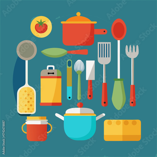 kitchen utensils set