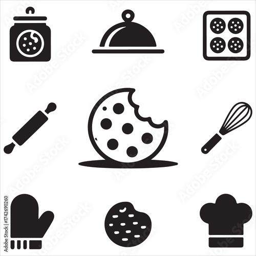Cookie Day Vector Icon Pack”

