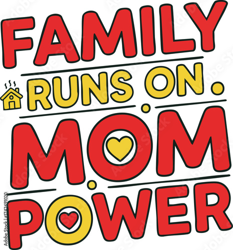 Mom Power Graphic