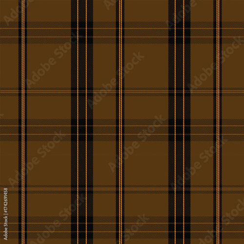 Wallpaper Mural Brown Buffalo Check Seamless Pattern Torontodigital.ca