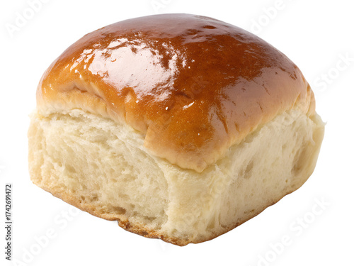 bread on white background