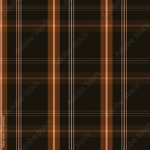 Wallpaper Mural Tartan Coffee Brown Plaid Seamless Scottish Checkered Fabric Pattern Torontodigital.ca