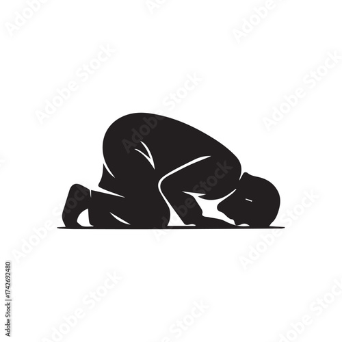 Muslim praying