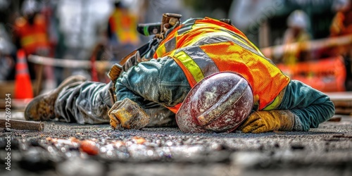 Construction Worker Injured on Job Site During Work Accidents