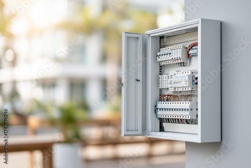 Electrical Distribution Board in Modern Building