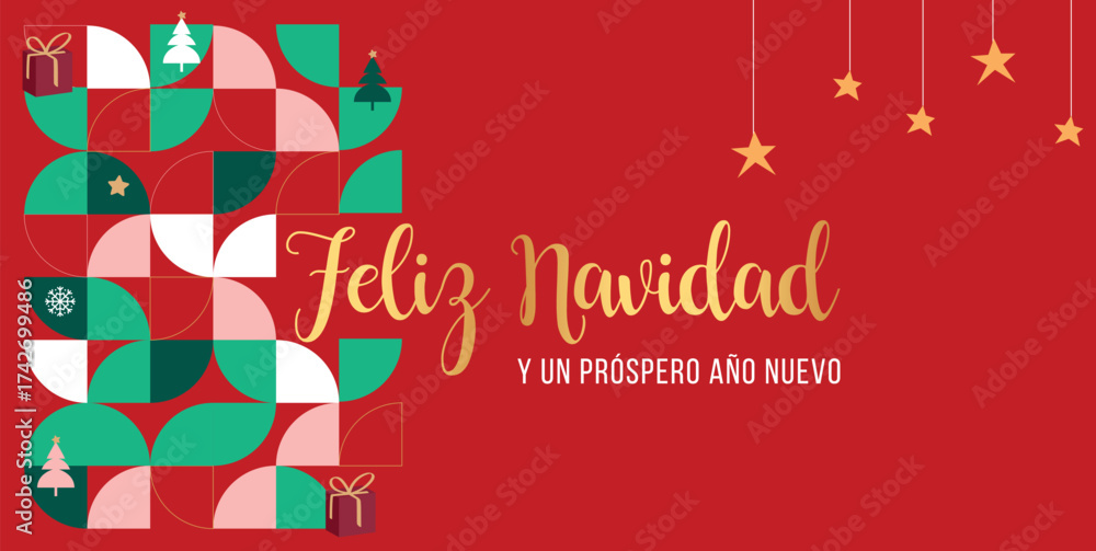 feliz navidad tarjeta