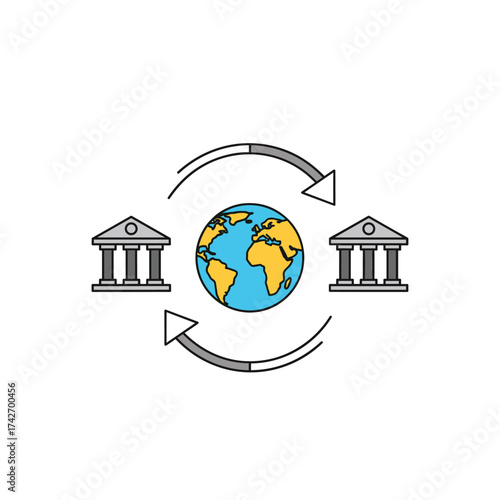 Global banking services facilitating international financial transactions.