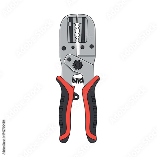 A versatile crimping tool designed for various electrical wire applications.