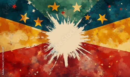 Background of abstract spray paint. Watercolor background. 